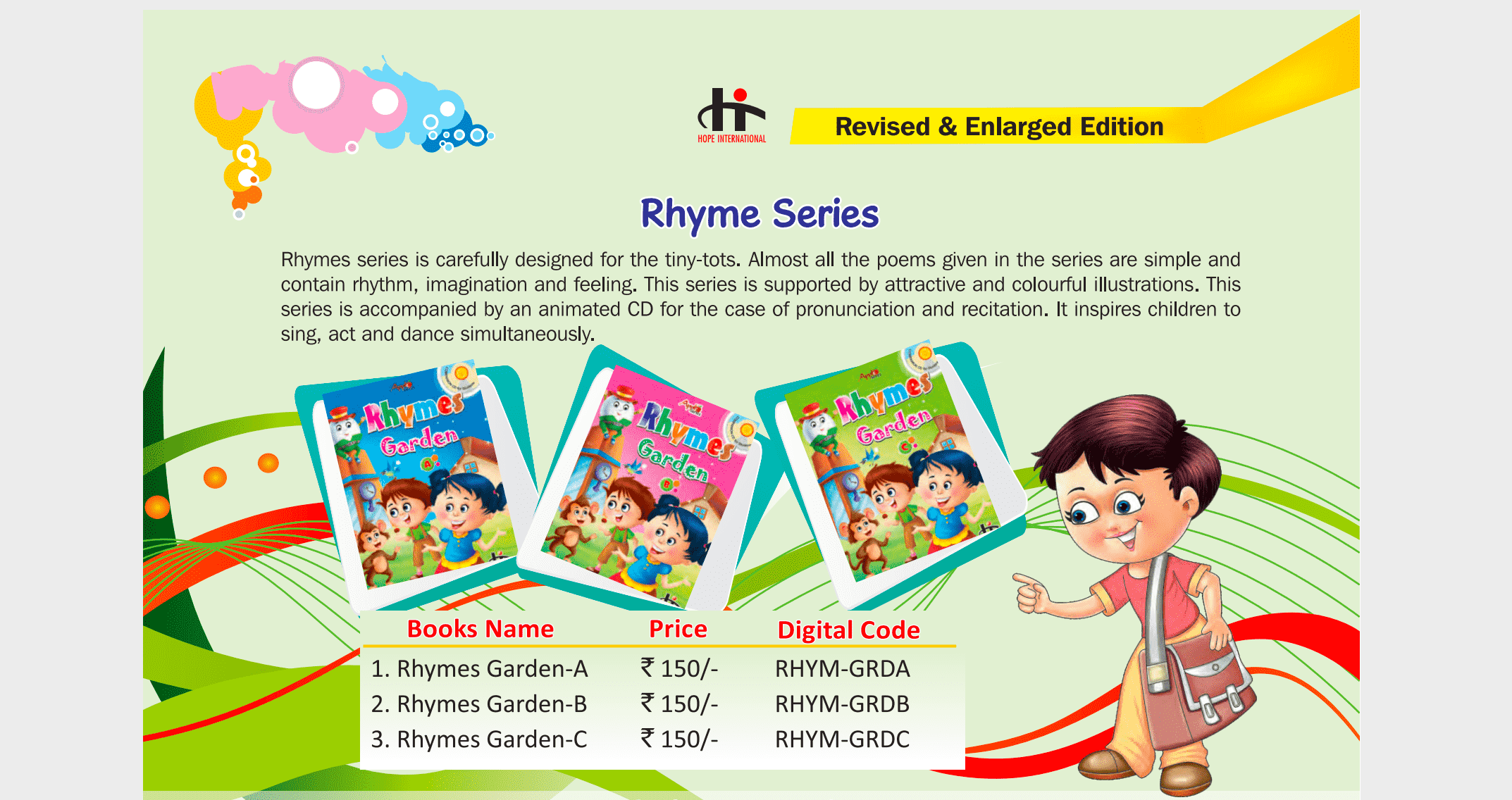 Hope International Rhymes Garden -B