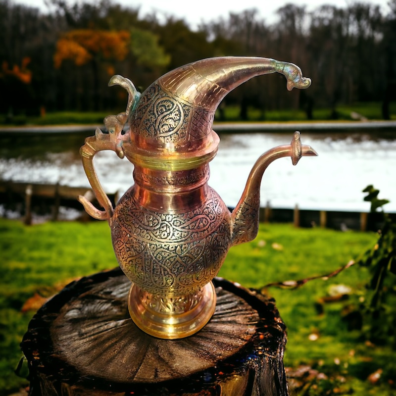 Kashmiri Copperware (kandkari Work) Tash Nari