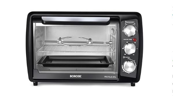 Borosil Prima 19 L Oven Toaster & Grill