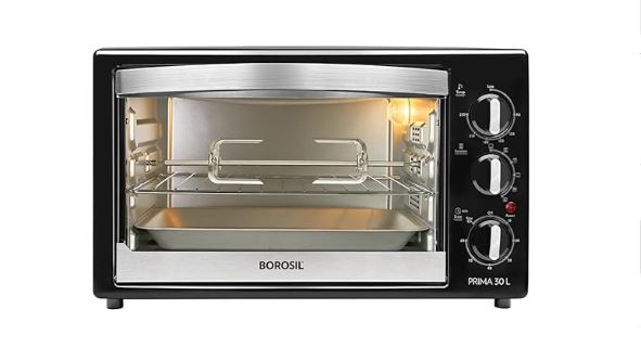 Borosil Prima 30 L Oven Toaster Grill